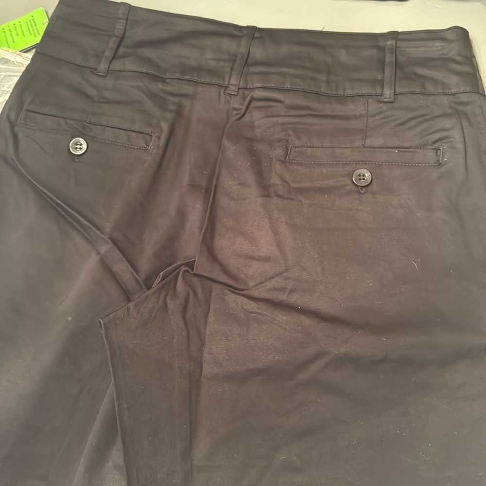 IZOD Bermuda Shorts black various sizes 2,10,12& 14 - Picture 8 of 9